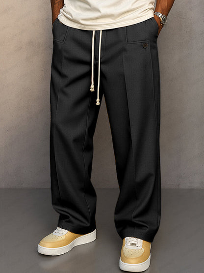 Men's Classic Fit Drawstring Trousers