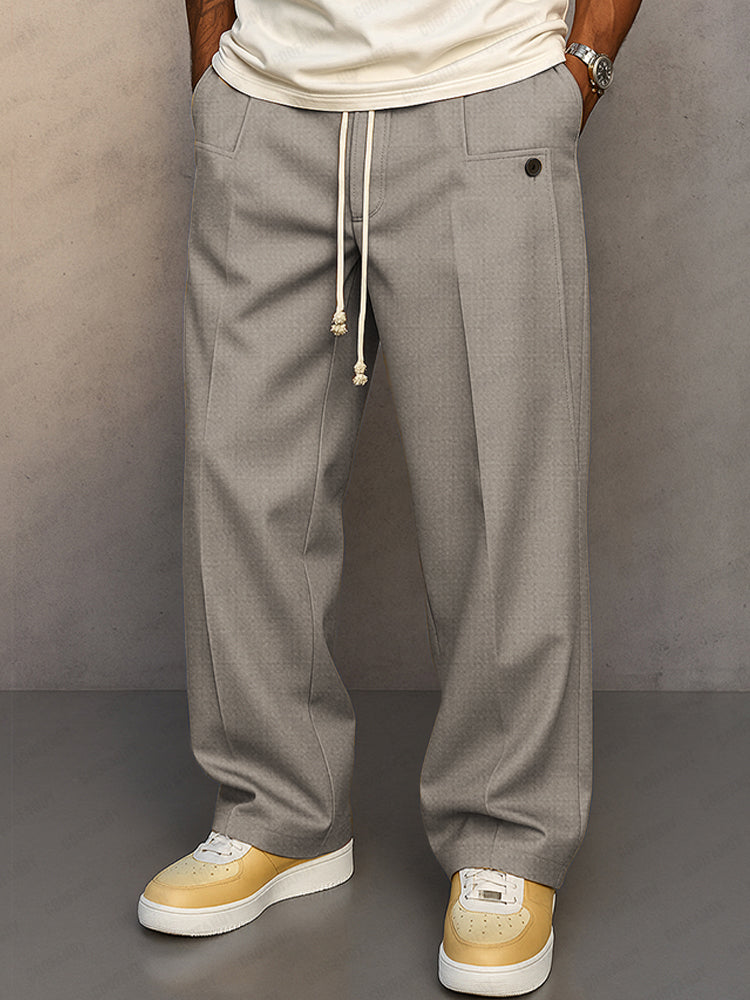 Men's Classic Fit Drawstring Trousers