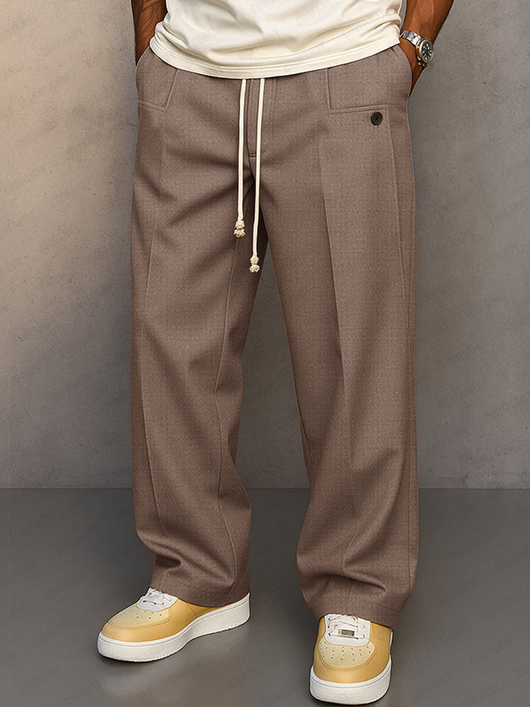 Men's Classic Fit Drawstring Trousers