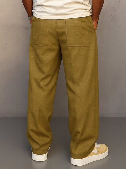Men's Classic Fit Drawstring Trousers