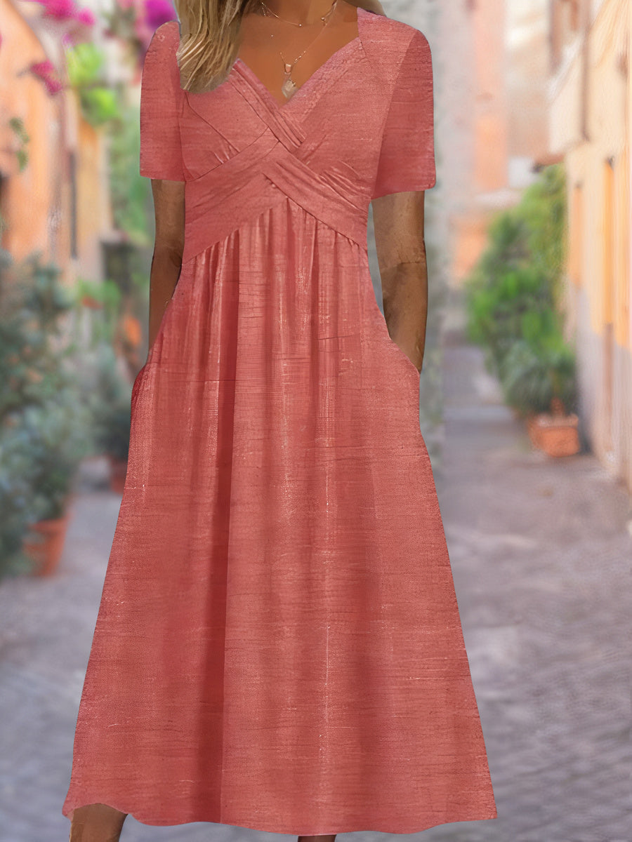 Fashionable Sleeveless Sundress