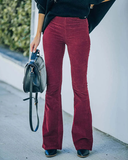 Fashionable Waist Cargo Pants for Ladies