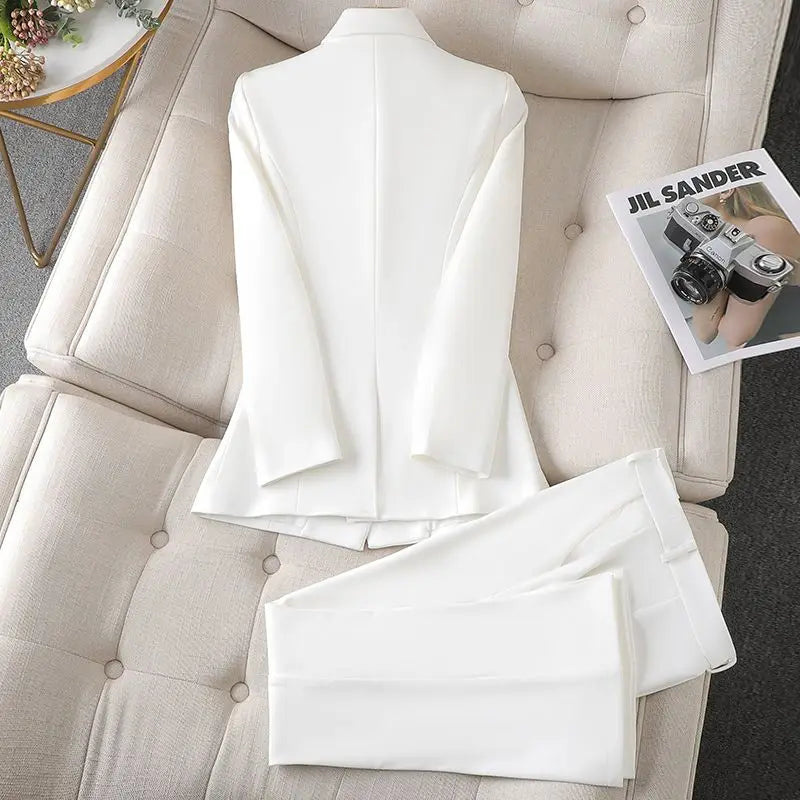 Stylish Women's Suit Jacket and Pants