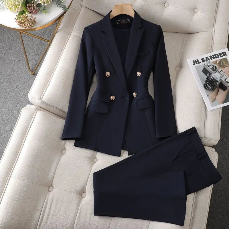 Stylish Women's Suit Jacket and Pants