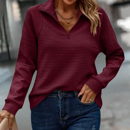 Women's Fleece Half Zip Sweater