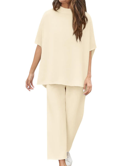 Elegant Wrap Around Loungewear Set