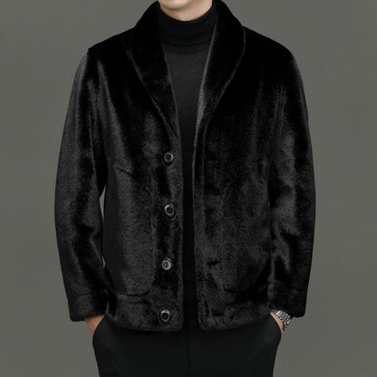 Classic Fit Notch Collar Button Jacket