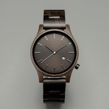 Classic Wooden Quartz Watch