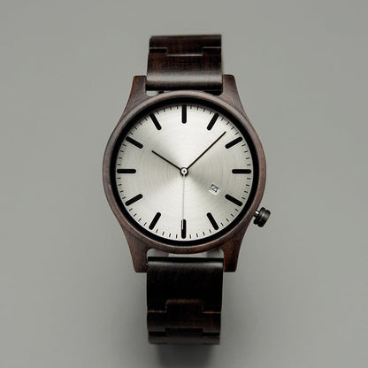 Classic Wooden Quartz Watch