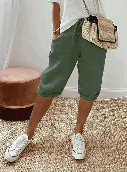 Lightweight Women's Summer Linen Pants
