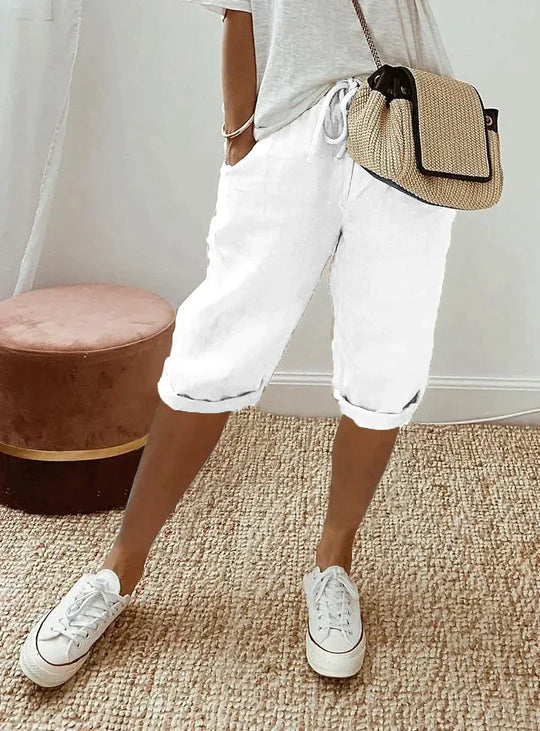 Lightweight Women's Linen Summer Pants