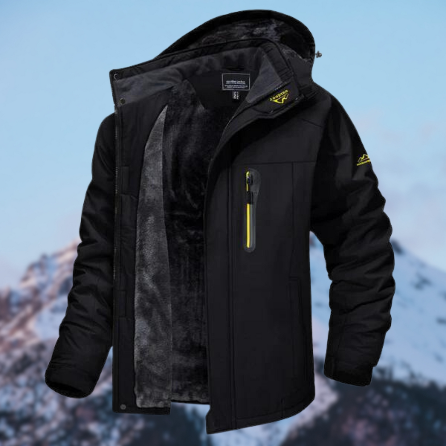 Classic Fit Warm Parka Jacket - Nocini