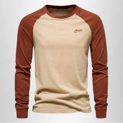 Casual Long Sleeve T-Shirt for Men | Classic