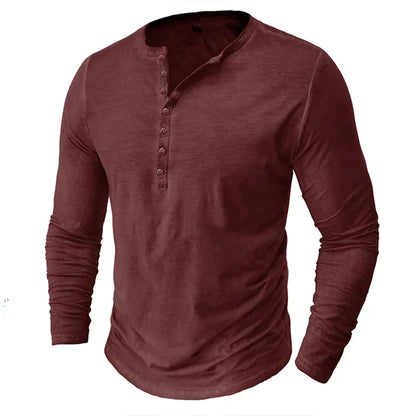 Cooper | Mens Relaxed Fit Cotton Baseball Shirt