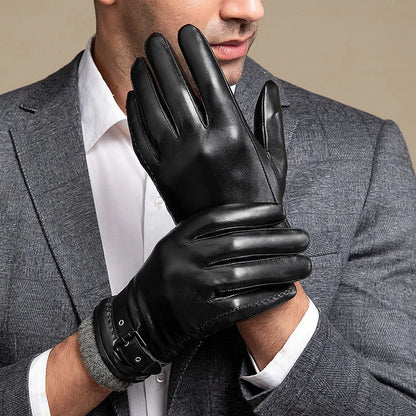 Premium Fit Gloves with Buckle Strap Cuff