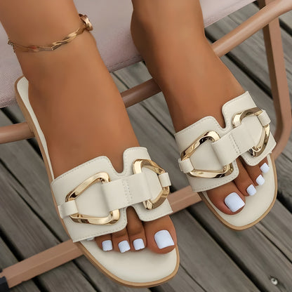 Luxury Buckle Ballet Flats
