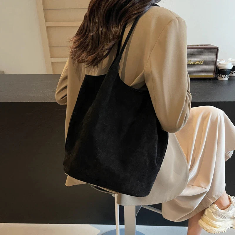 Luxury Soft Leather Shopping Bag