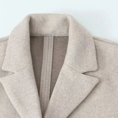 Classic Double Breasted Long Trench Coat