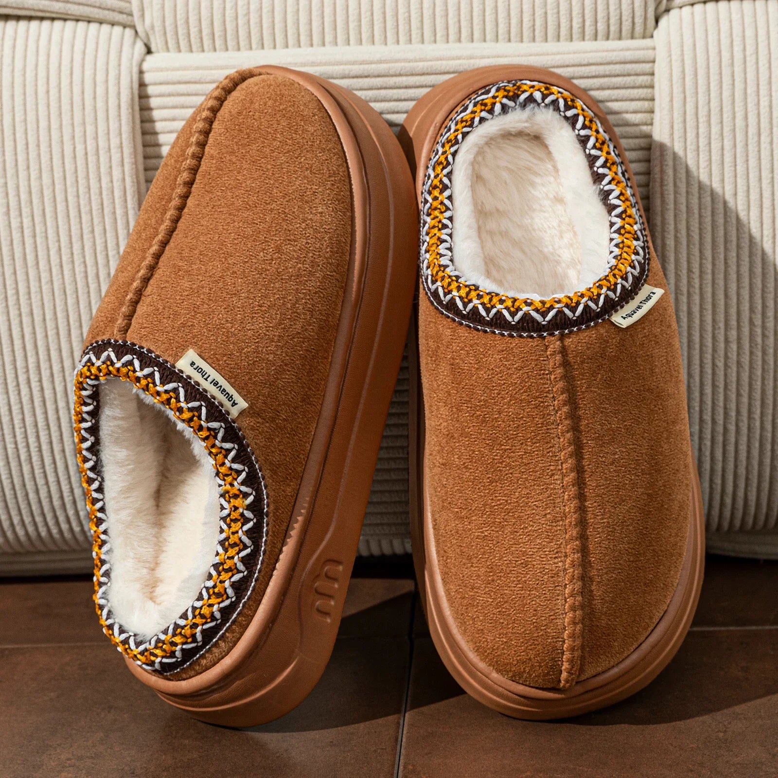 Cozy Fleece Indoor Slippers - Nocini