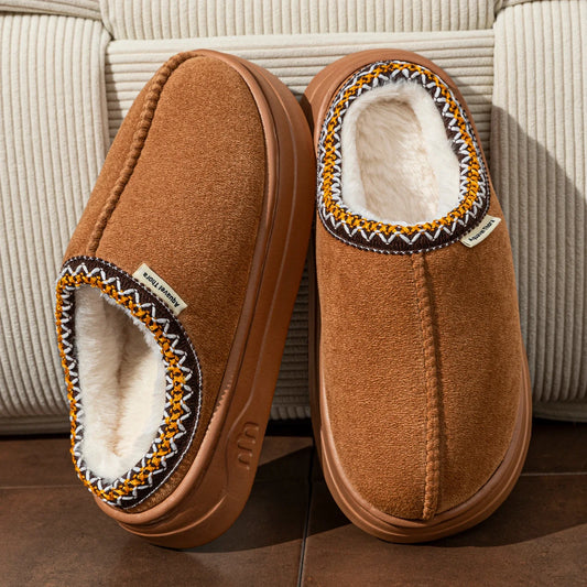 Cozy Fleece Indoor Slippers - Nocini