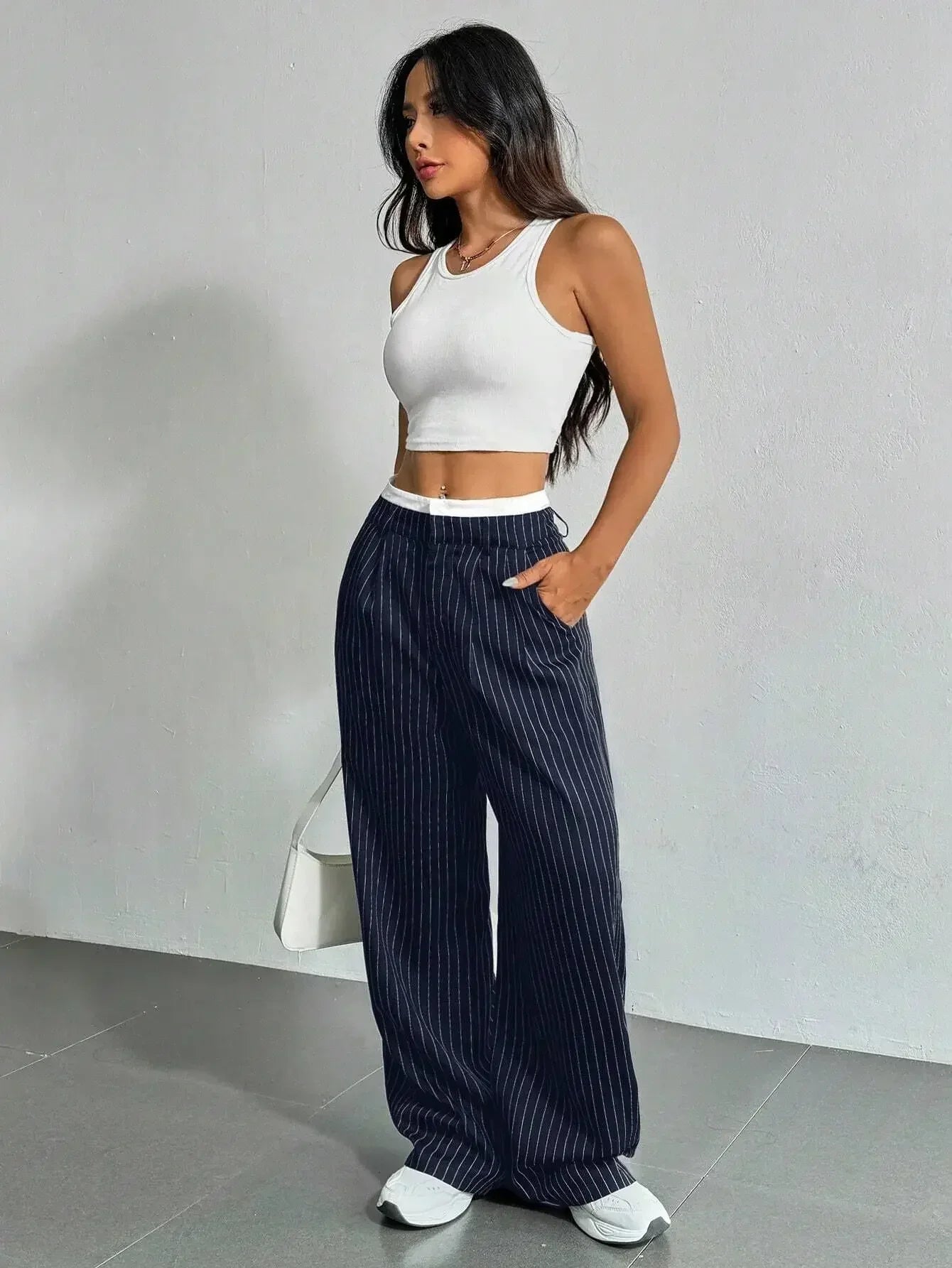 Comfortable High Waist Women's Pants