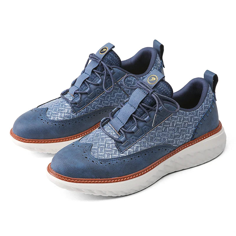 Colorful Quilted Tennis Shoes