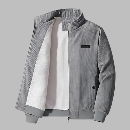 Rugged Textured Cold Weather Coat