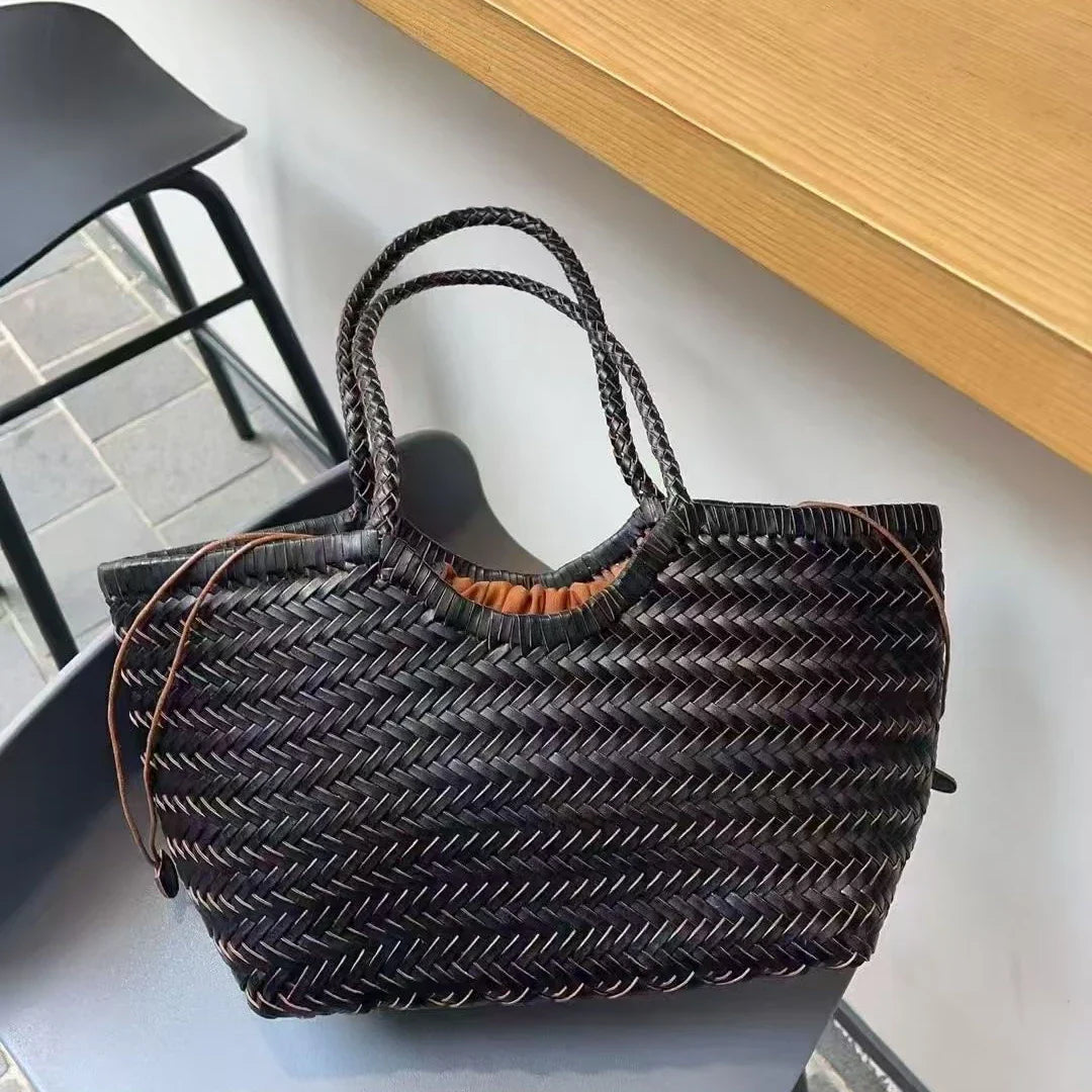 Classic Genuine Leather Shopper Bag