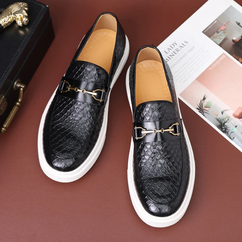 Luxury Leather Tassel Loafer