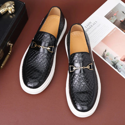 Luxury Leather Tassel Loafer