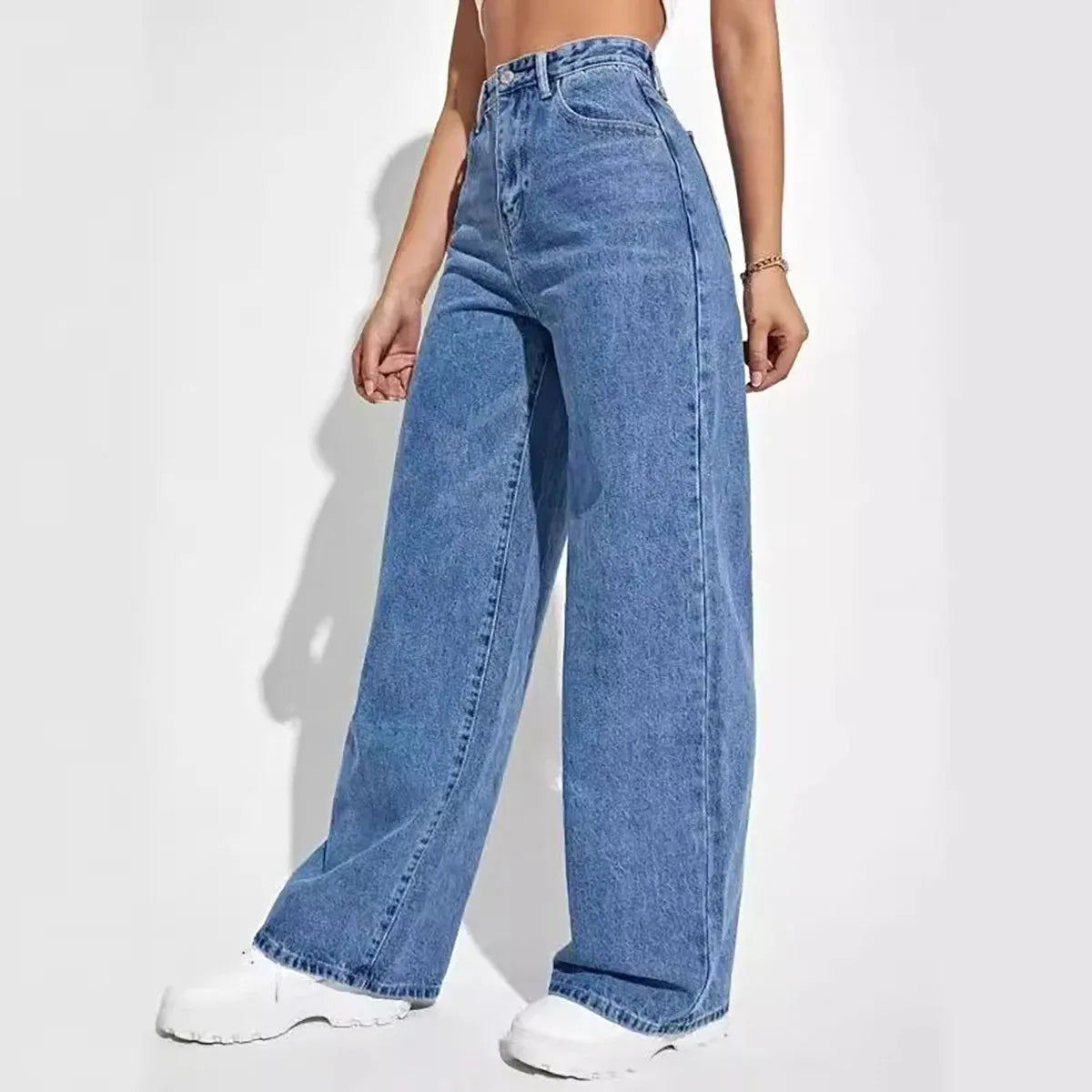 Loose Fit High Waist Women's Jogger Pants