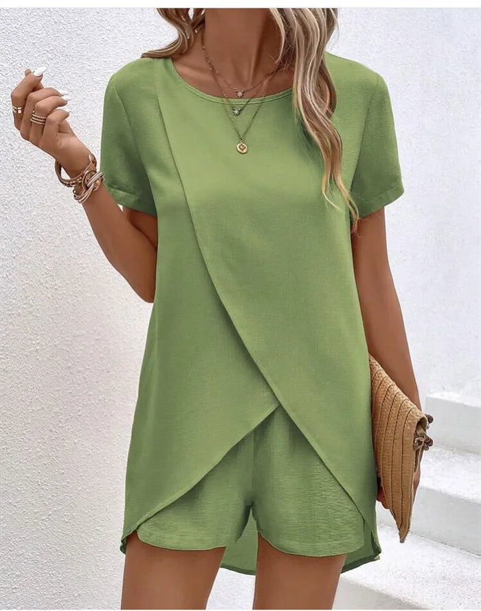 Elegant Soft Cotton Twin Set for Women - Nocini