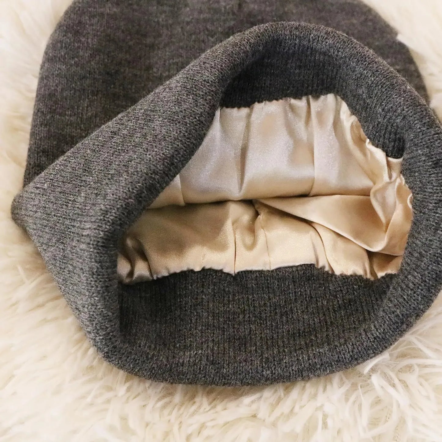 Warm Fit Beanie | Soft Cuffed Lined Winter Hat