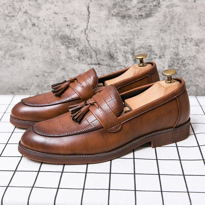 Luxury Slip On Dress Shoes