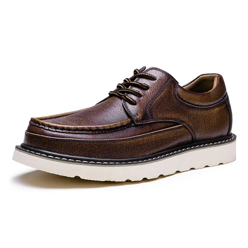 Luxury Genuine Leather Slip On Shoes