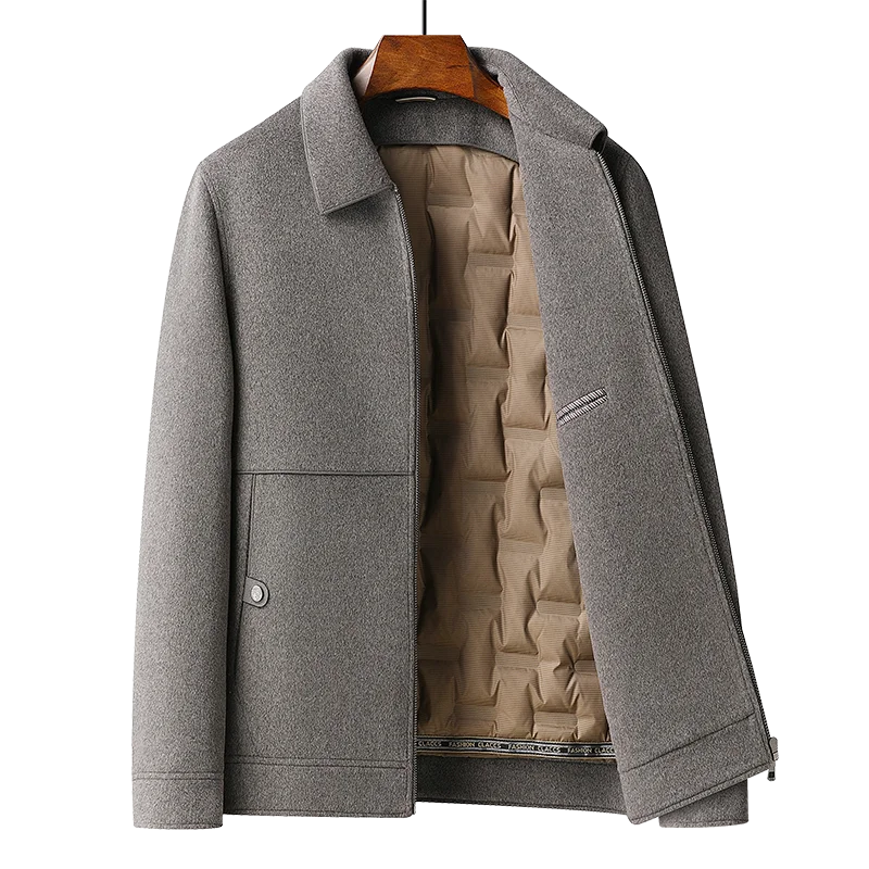Classic Textured Wool Coat