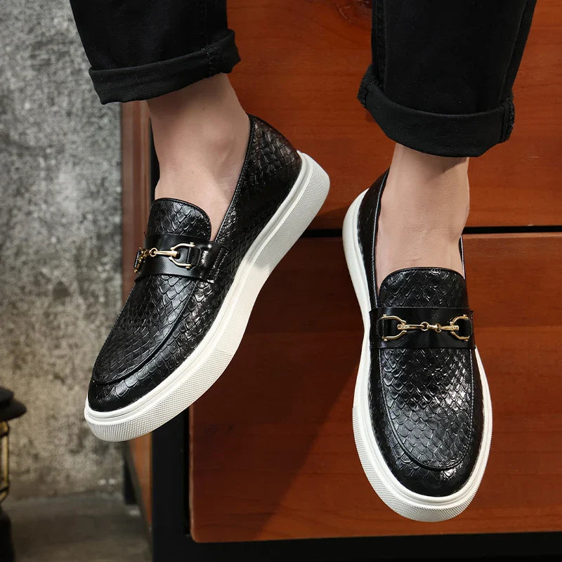 Luxury Leather Tassel Loafer - Nocini