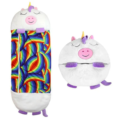Cozy Kids Sleep Bag with Plush Toy