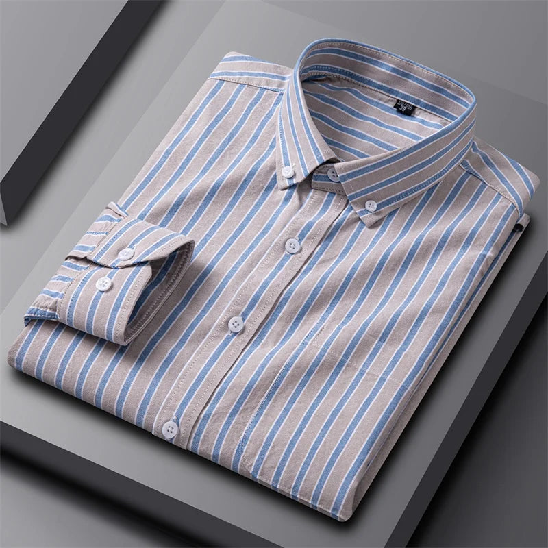 Timeless Mens Oxford Shirt - Olytrend