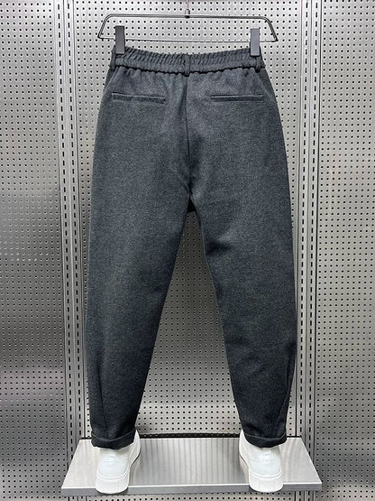 Lucas | Men's Slim Fit Classic Dress Trousers