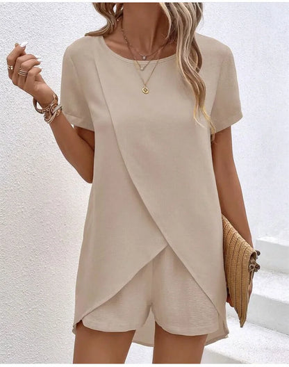 Elegant Soft Cotton Twin Set for Women