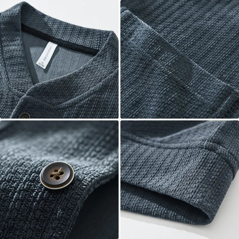Rugged Textured Cotton Jacket