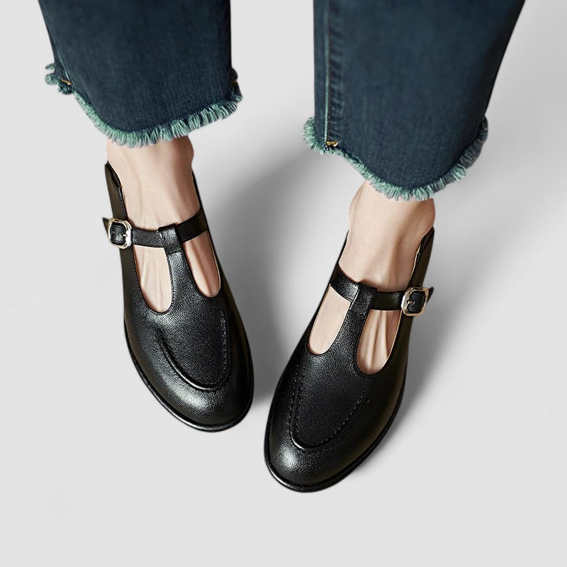 Comfortable Arch Support Low Heel Shoes