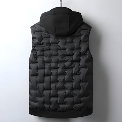 Insulated Fleece Hooded Vest