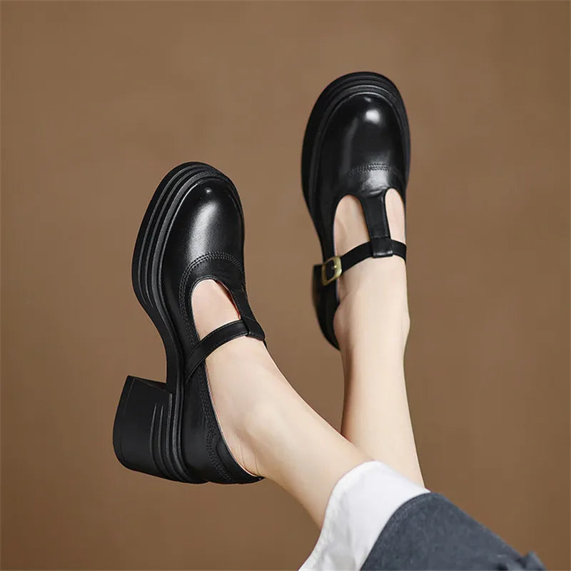 Trendy Block Heel Shoes