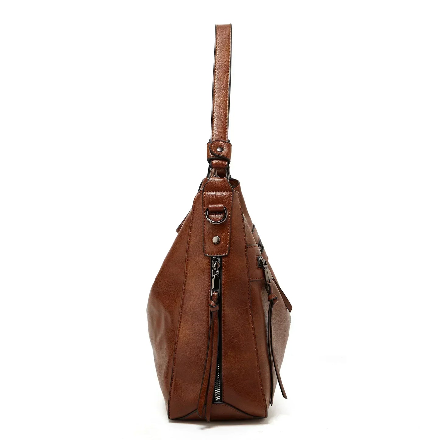 Soft Leather Relaxed Tote Bag