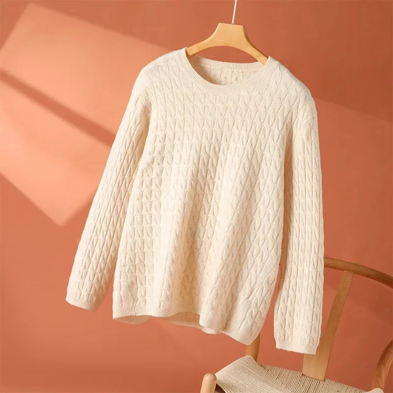 Chic Women's Knitted Sweater - Olytrend