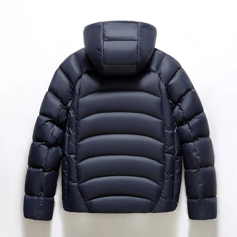Warm Quilted Hooded Puffer Jacket