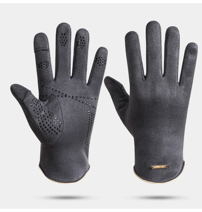 Tight Fit Work Gloves with Studded Accents
