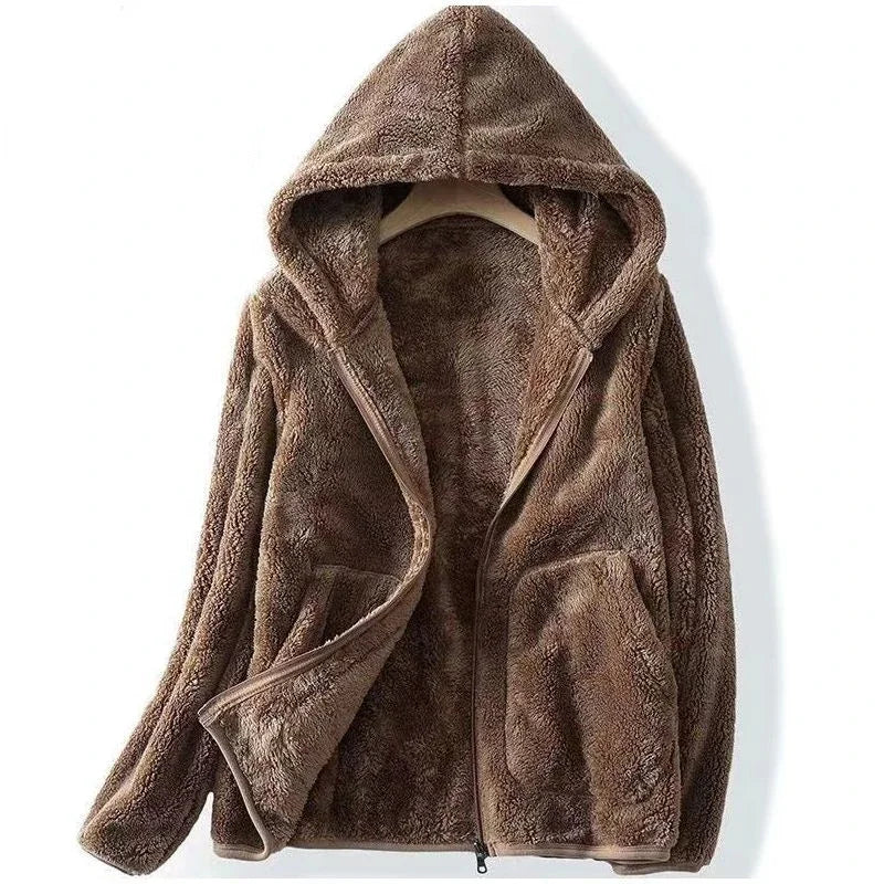Soft Women's Zip Up Fleece Hoodie